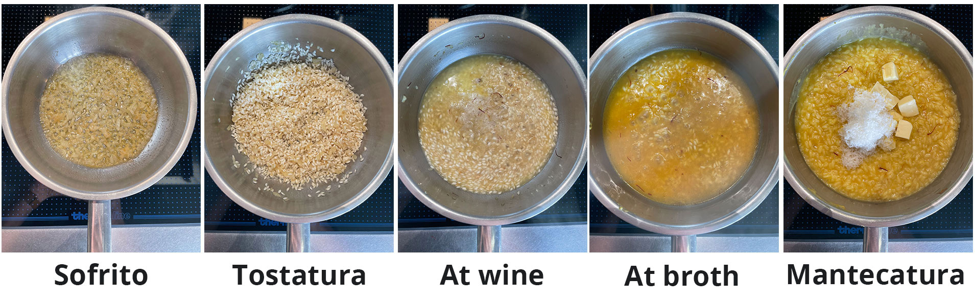 5 steps for the perfect risotto Gastronomixs